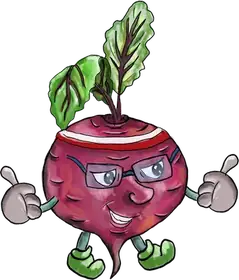 Boguslaw Beet, an original Pauli Broccoli character