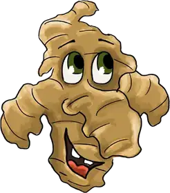 Ginn Ginger, an original Pauli Broccoli character