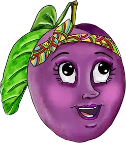 Kellee Cocoplum, an original Pauli Broccoli character