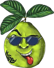 Mana Guava, an original Pauli Broccoli character