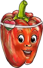 Piroska Pepper, an original Pauli Broccoli character