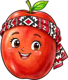 Sidra Jujube, an original Pauli Broccoli character
