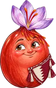Zafar Saffron, an original Pauli Broccoli character
